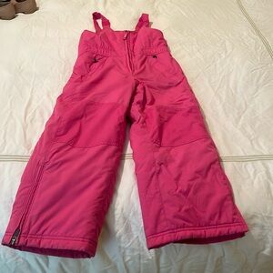 L.L. Bean Snow Bib, girls size 6x-7.